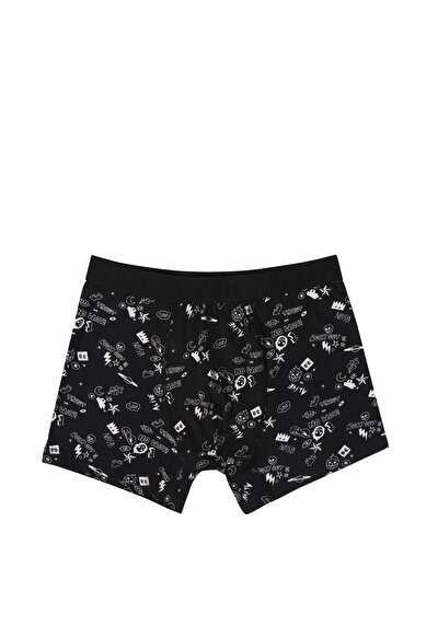 صورة من مودرن فيت بوكسر أسود للرجال