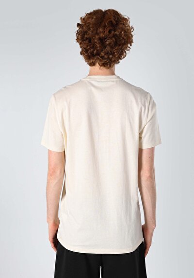 صورة من رقبة مستديرة مستقيم رجالي إيكرو كم قصير تي شيرت