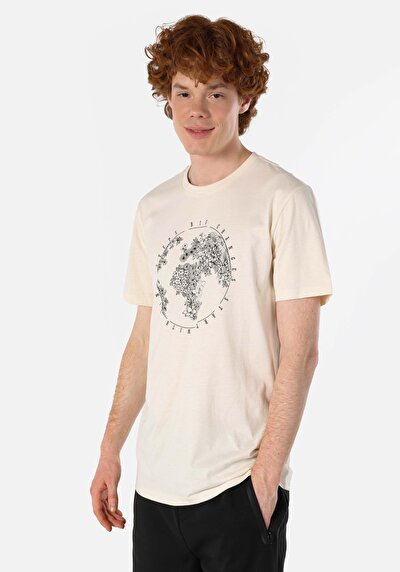 اعرض التفاصيل لـ   رقبة مستديرة مستقيم رجالي إيكرو كم قصير تي شيرت