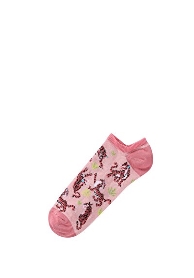 صورة من جوارب نسائية وردية