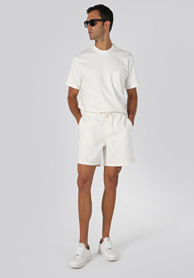 اعرض التفاصيل لـ  خصر رايز مستقيم رجالي أزرق كحلي شورت جان