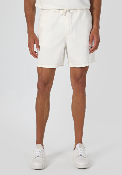 اعرض التفاصيل لـ  خصر رايز مستقيم رجالي أزرق كحلي شورت جان