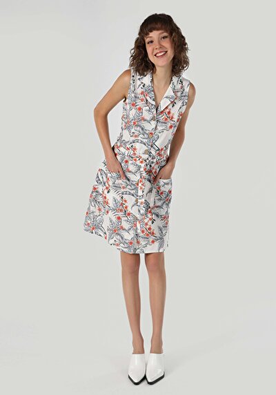 صورة من متعدد الألوان للنساء فستان