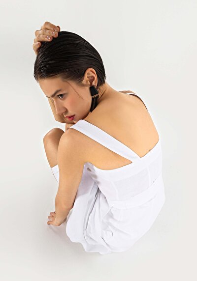 اعرض التفاصيل لـ أبيض للنساء فستان