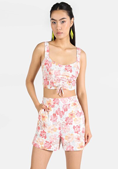 اعرض التفاصيل لـ   خصر عالي شورتات نسائية متعددة الألوان