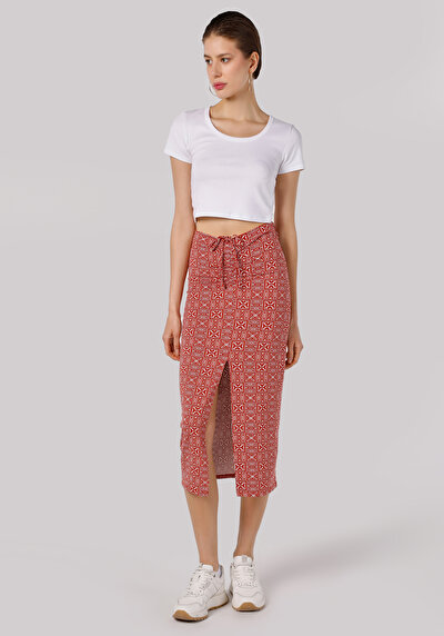 اعرض التفاصيل لـ جيبه نسائية بنية مطبوعة عادية Cl1064028  