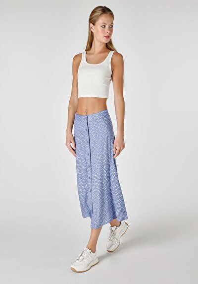 صورة من أزرق للنساء تنورة