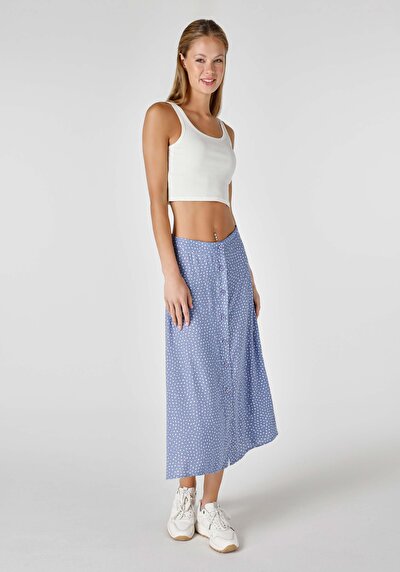 اعرض التفاصيل لـ أزرق للنساء تنورة