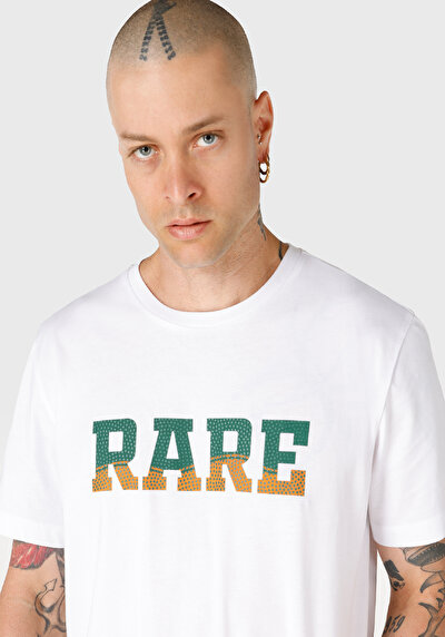 اعرض التفاصيل لـ عادي قصة رقبة مستديرة رجالي أبيض كم قصير تي شيرت