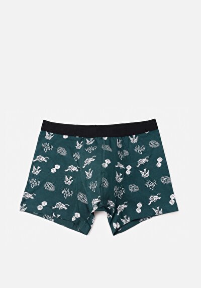 صورة من أخضر للرجال ملابس داخلية