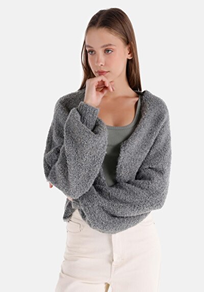 صورة من كارديجان رمادي عادي للنساء