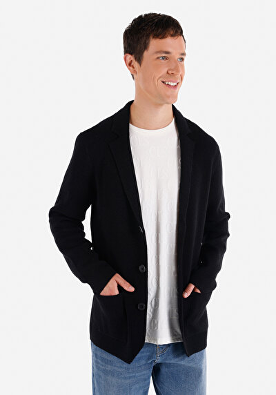صورة من كارديجان أسود رجالي سليم