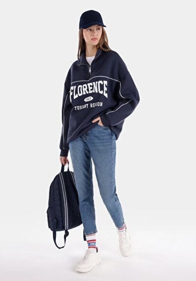 اعرض التفاصيل لـ أزرق بحري للنساء بلوز