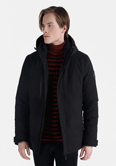 صورة من أسود للرجال جاكيت