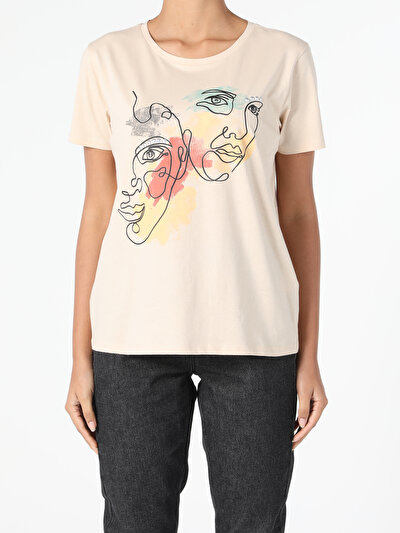 اعرض التفاصيل لـ بيج للنساء تي شيرت بأكمام قصيرة