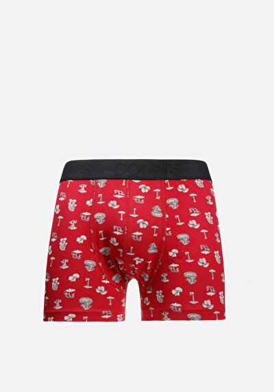 صورة من مودرن فيت المطبوعة رجالي أحمر الملاكم