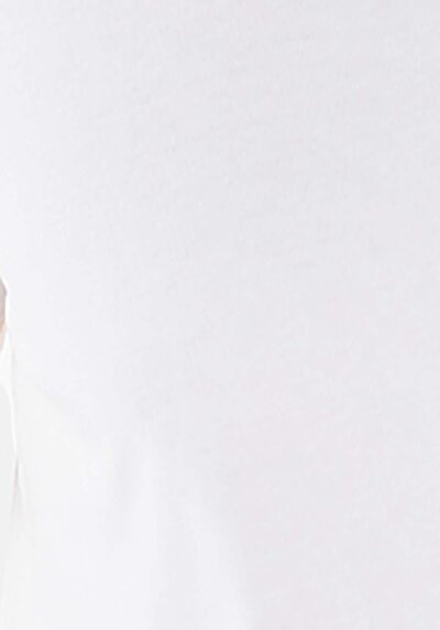 اعرض التفاصيل لـ   رقبة مستديرة مستقيم تي شيرت أبيض بأكمام قصيرة للرجال