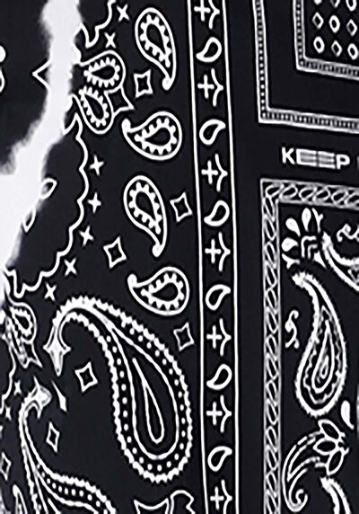 اعرض التفاصيل لـ   رقبة مستديرة مطبوعة رجالي أسود قصيرة الأكمام تي شيرت