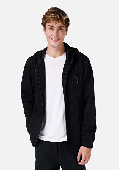 صورة من رجالي سوداء رجالي عادي جاكيت أسود