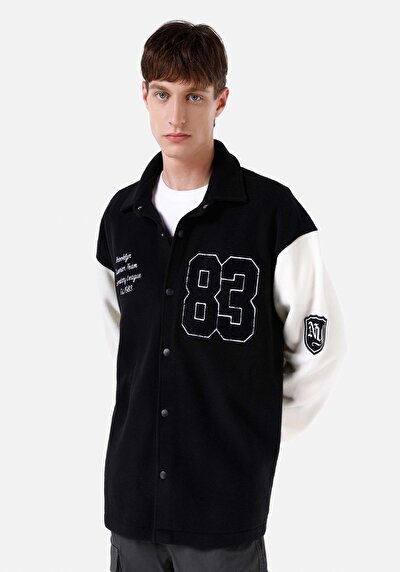 اعرض التفاصيل لـ كومفورت فيت جاكيت أسود للرجال