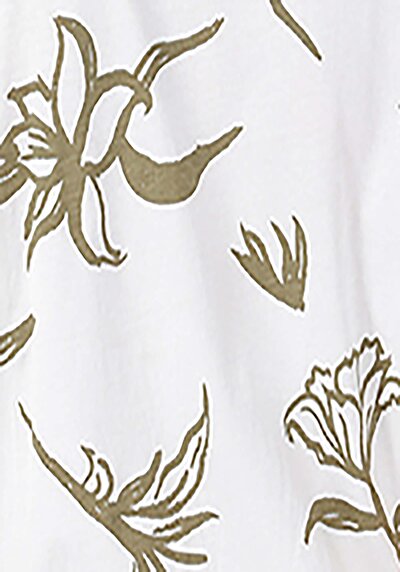 اعرض التفاصيل لـ   رقبة مستديرة نسائي أبيض بأكمام قصيرة تي شيرت