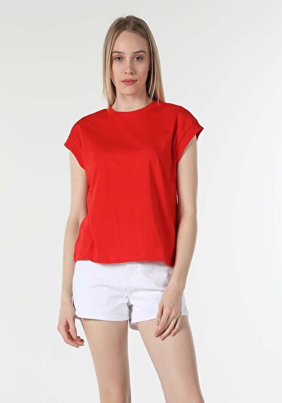 اعرض التفاصيل لـ مرجاني للنساء تي شيرت بأكمام قصيرة