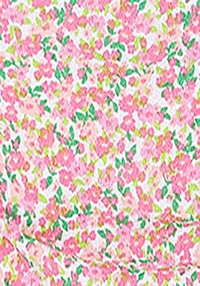 اعرض التفاصيل لـ نحيف  فستان نسائي وردي بأكمام قصيرة