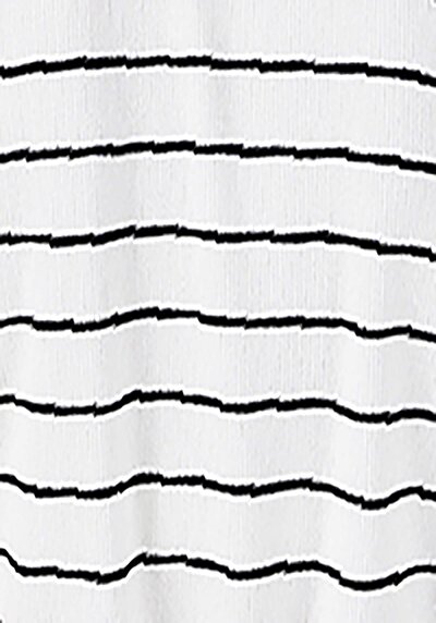 اعرض التفاصيل لـ عادي فستان نسائي أبيض بأكمام قصيرة