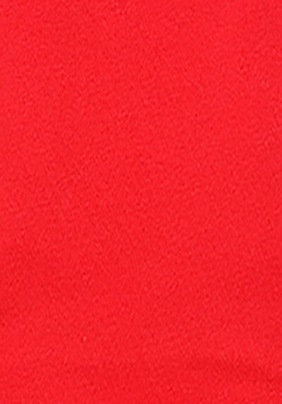 اعرض التفاصيل لـ ضيق قصة رقبة مستديرة نسائي أحمر كم قصير تي شيرت