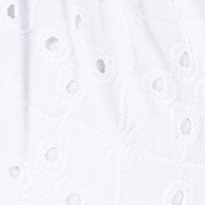 اعرض التفاصيل لـ   مستقيم فستان نسائي أبيض بأكمام قصيرة