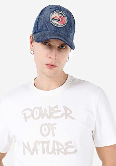 اعرض التفاصيل لـ   رقبة مستديرة مستقيم تي شيرت أبيض بأكمام قصيرة للرجال