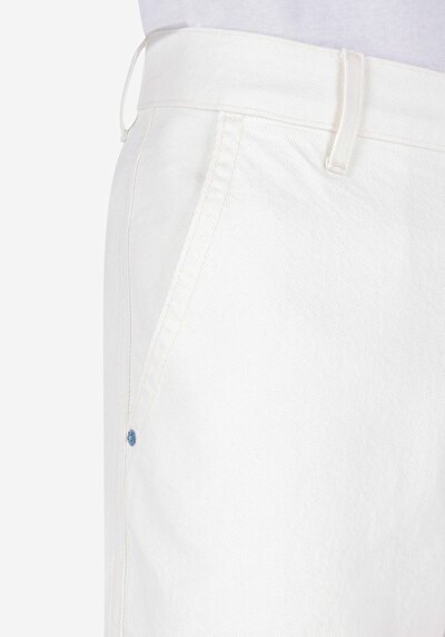 اعرض التفاصيل لـ   الخصر مستقيم شورت جينز طبيعي للرجال