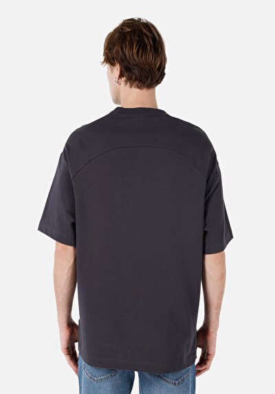 اعرض التفاصيل لـ تي شيرت أنثراسايت بأكمام قصيرة للرجال أنثراسايت