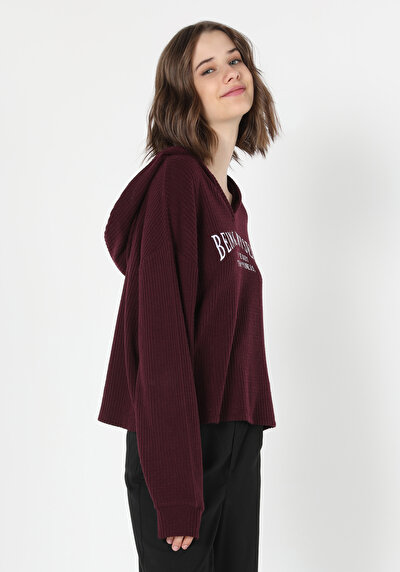 اعرض التفاصيل لـ بوردو للنساء تي شيرت كم طويل