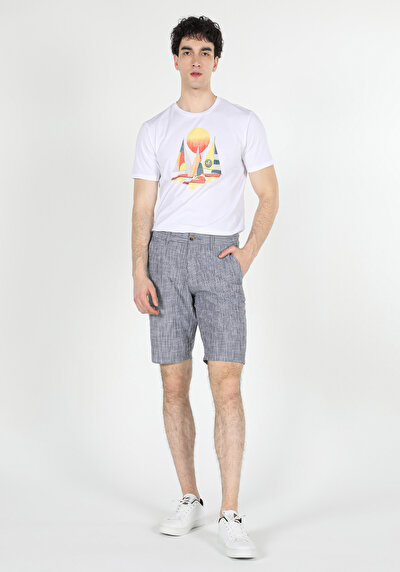 اعرض التفاصيل لـ أزرق للرجال شورت