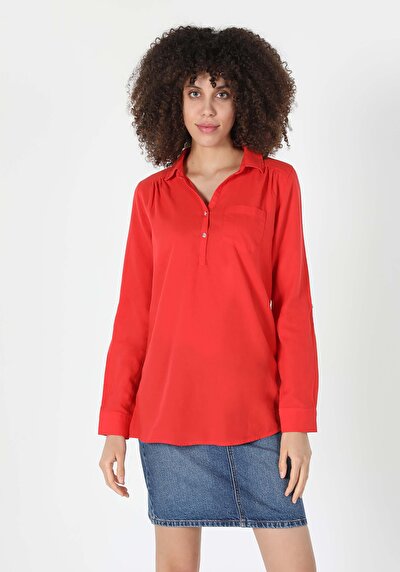 اعرض التفاصيل لـ مرجاني للنساء قميص  كم طويل