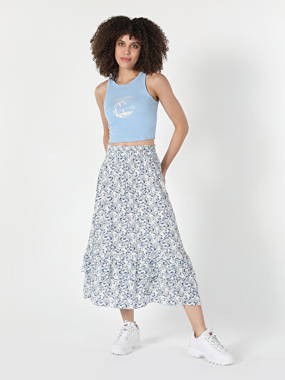 اعرض التفاصيل لـ أبيض للنساء تنورة