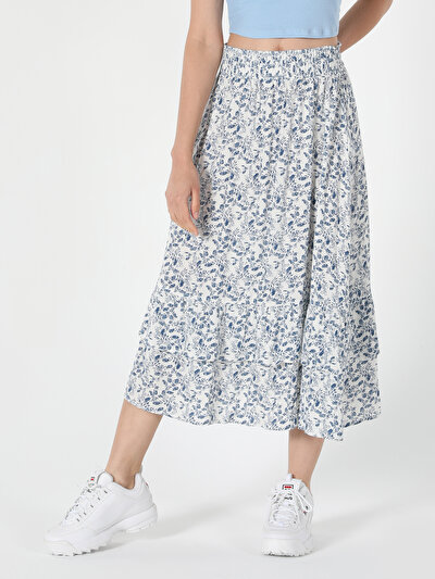 اعرض التفاصيل لـ أبيض للنساء تنورة