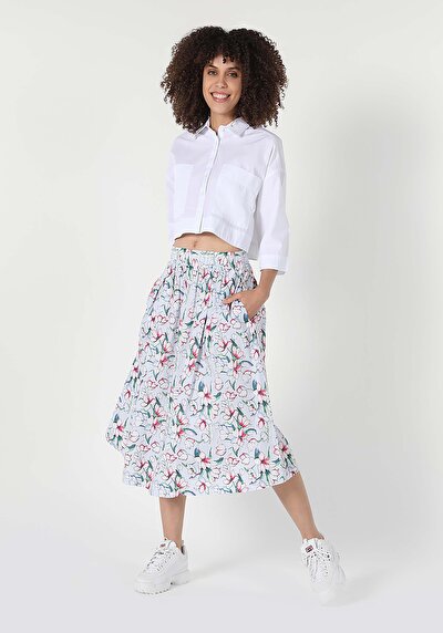 صورة من متعدد الألوان للنساء تنورة