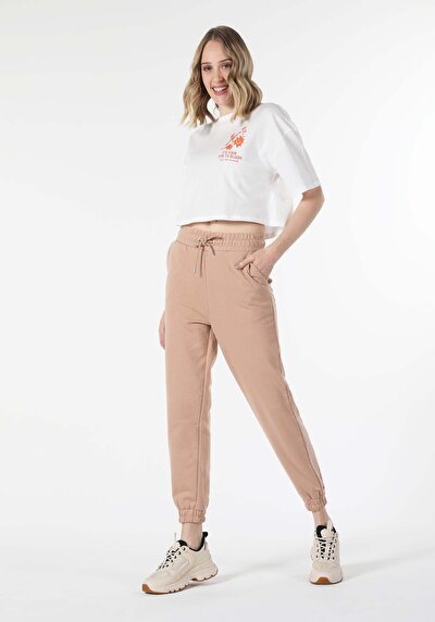 اعرض التفاصيل لـ أبيض للنساء تي شيرت بأكمام قصيرة