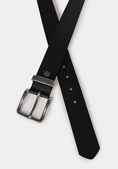 اعرض التفاصيل لـ أسود للرجال حزام