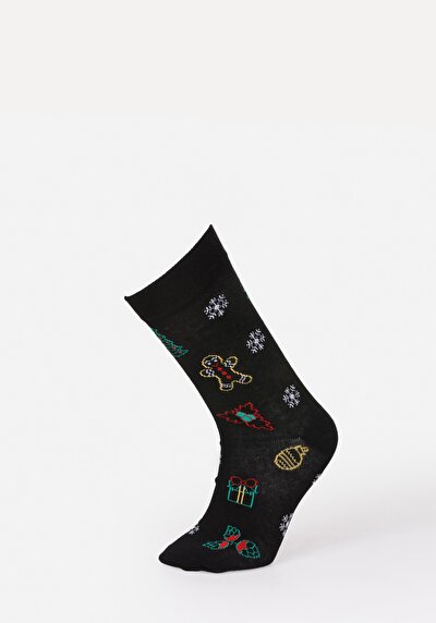 صورة من أسود للرجال جوارب