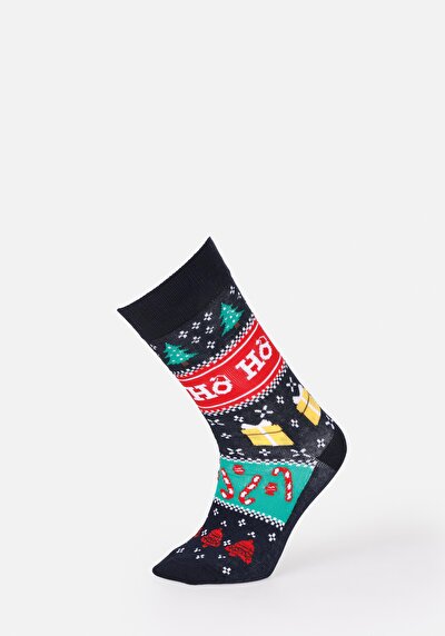 صورة من أزرق بحري للرجال جوارب