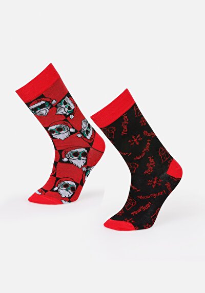 صورة من متعدد الألوان للرجال جوارب