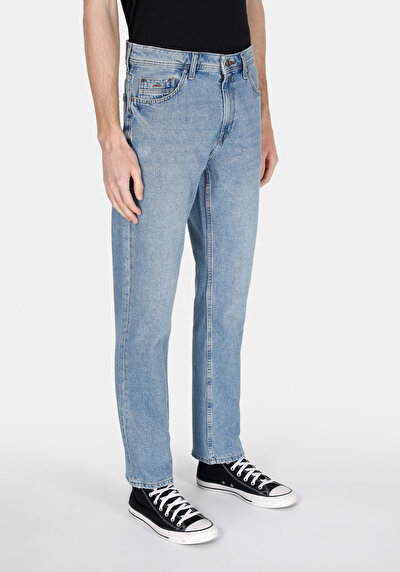 اعرض التفاصيل لـ   منتصف الخصر مستقيم الساق الجينز للرجال