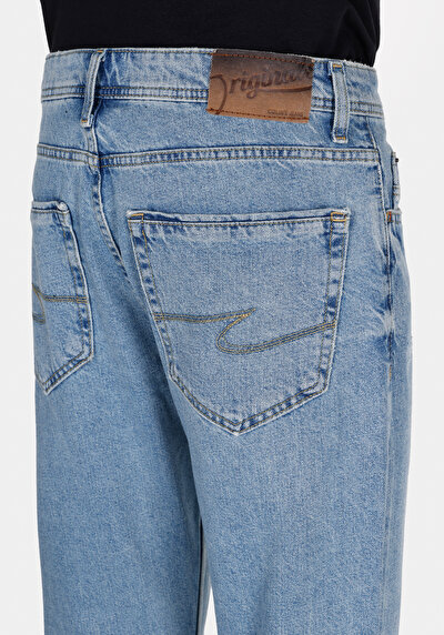 اعرض التفاصيل لـ   منتصف الخصر مستقيم الساق الجينز للرجال