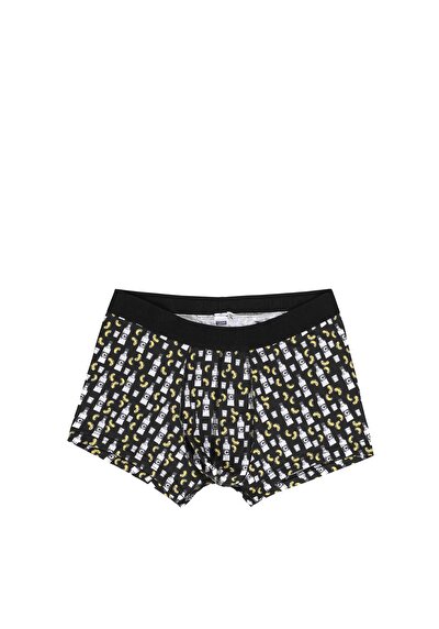 صورة من مودرن فيت بوكسر أسود للرجال