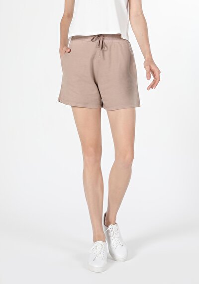 اعرض التفاصيل لـ عادي   الخصر نسائي شورت أزرق غامق