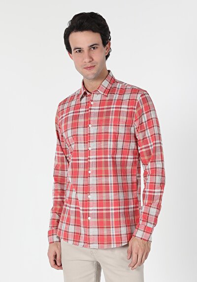 اعرض التفاصيل لـ مرجاني للرجال قميص  كم طويل