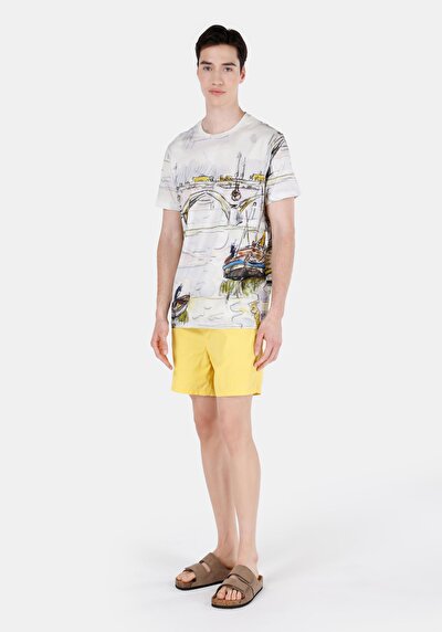 صورة من شورت سباحة ساري رجالي سليم